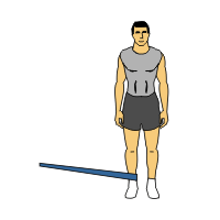 hip adduction with band