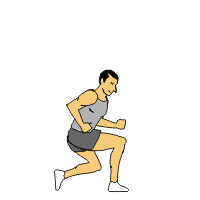 Alt Split squat jump