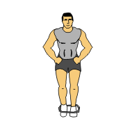 thrust and stride with sissel ankle tubing